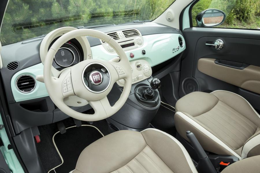 Интерьер Fiat 500C Cult 2014 года  (фото 40 из 44)